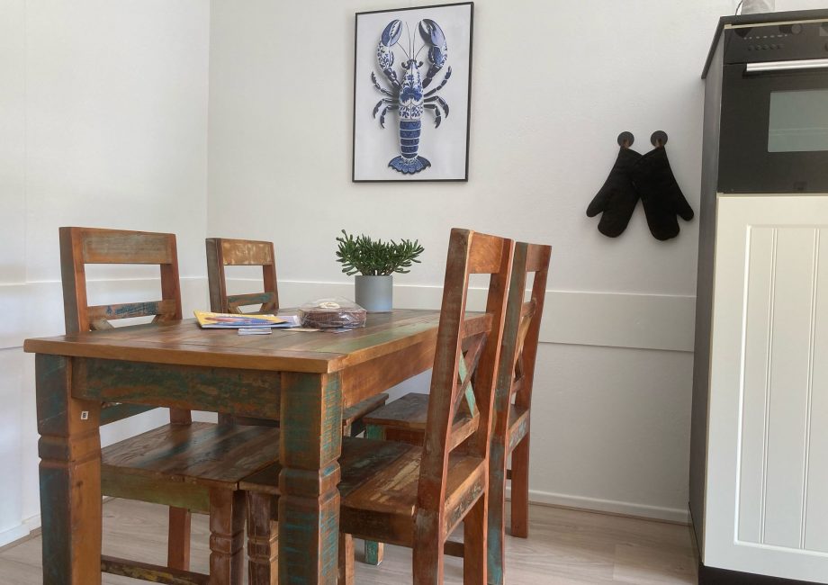 Vakantiewoning Wulp Eettafel Proeftuin Zeeland