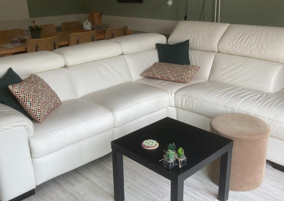 Woonkamer vakantiewoning Grutto Zeeland Proeftuin