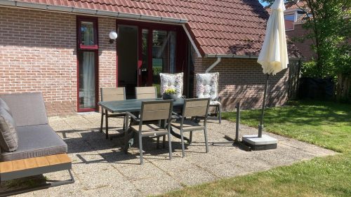 Tuin vakantiehuis Kievit Zeeland Proeftuin