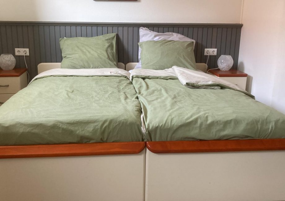 Slaapkamer vakantiewoning Grutto Zeeland Proeftuin