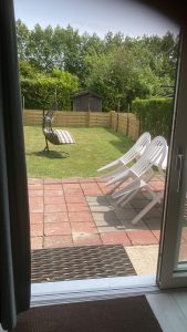Tuin vakantiewoning Grutto Zeeland Proeftuin
