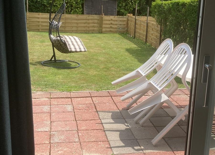 Tuin vakantiewoning Grutto Zeeland Proeftuin