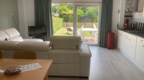 Woonkamer vakantiewoning Grutto Zeeland Proeftuin